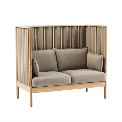 Image pour Ondulé 2-seat sofa, high back