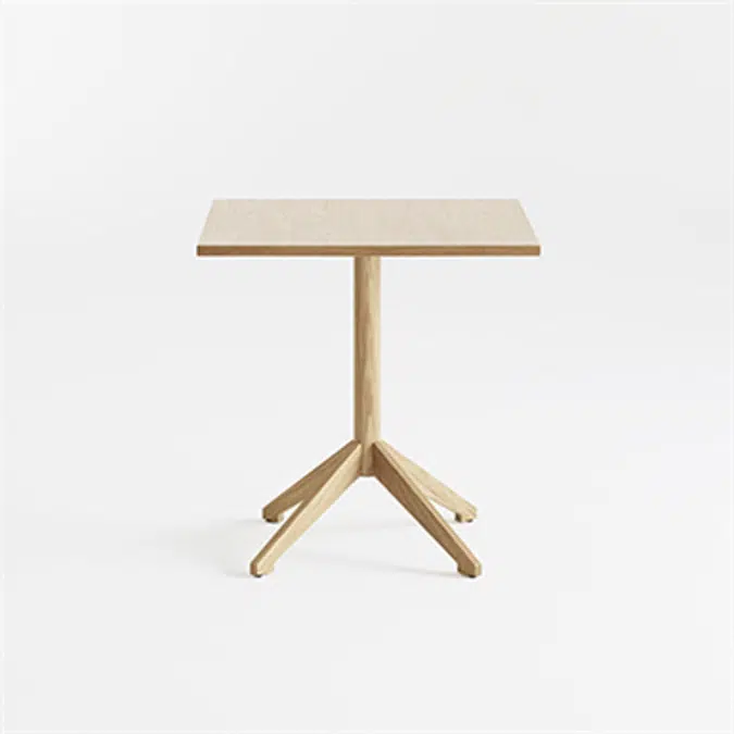 LOCUS - Square Pillar table 800x800