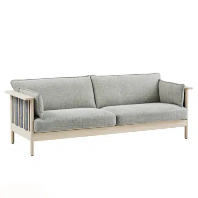 Image for Ondulé 3-seat sofa, low back