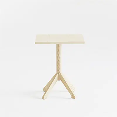 LOCUS - Square Pillar table 600x600图像