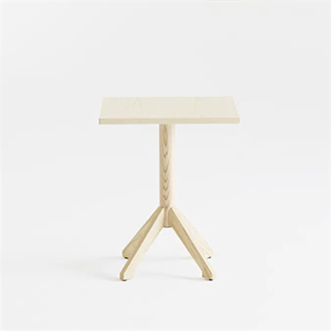 LOCUS - Square Pillar table 600x600