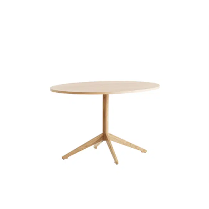 LOCUS - Oval Pillar table 1100x750