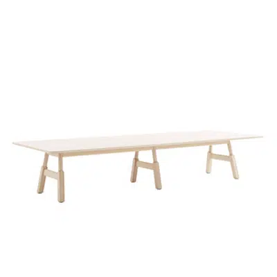 Woodwork - Rectangular Table 4800x1400 H730 için görüntü