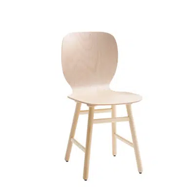 Image pour SHELL - Chair Wooden Seat