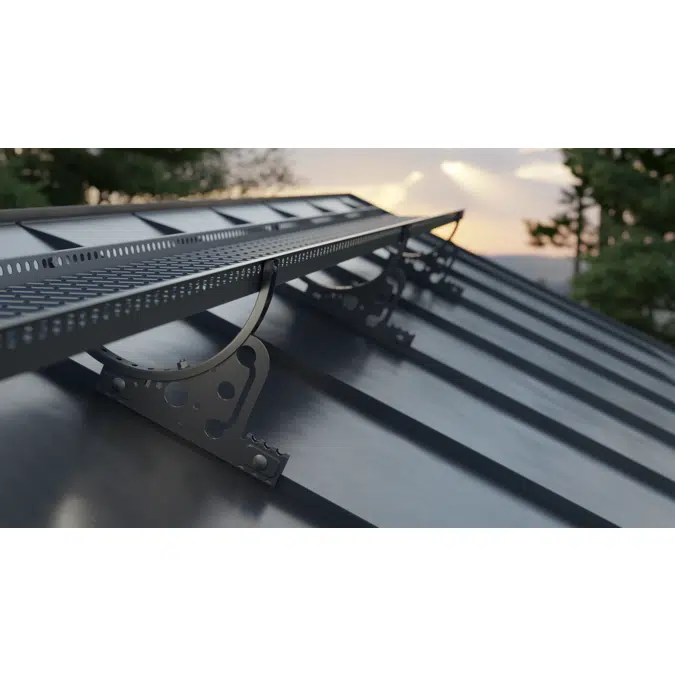 Walkway in roof direction