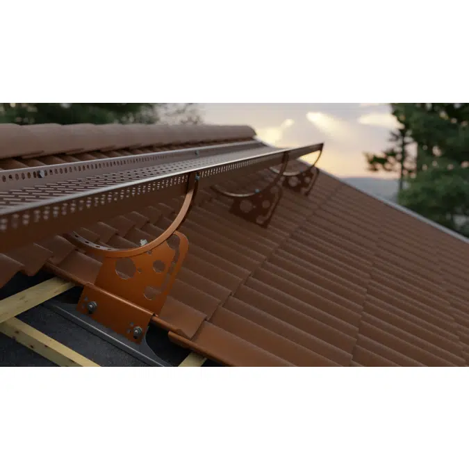 Walkway in roof direction