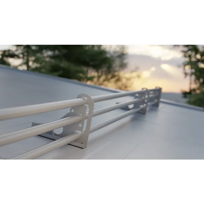 Snow fence 3-tubes