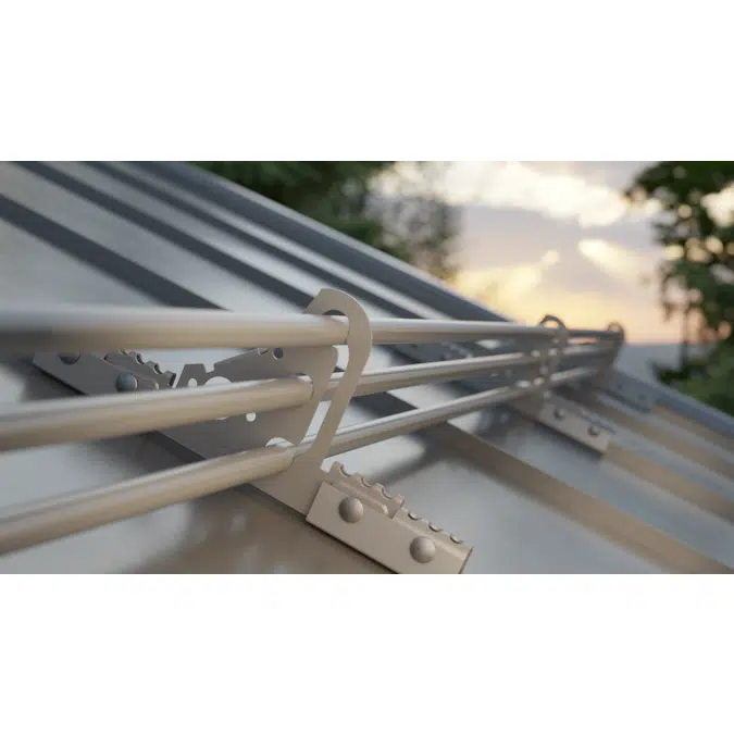 Snow fence 3-tubes