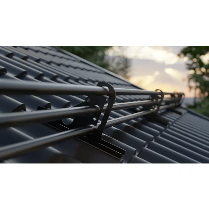 Snow fence 3-tubes