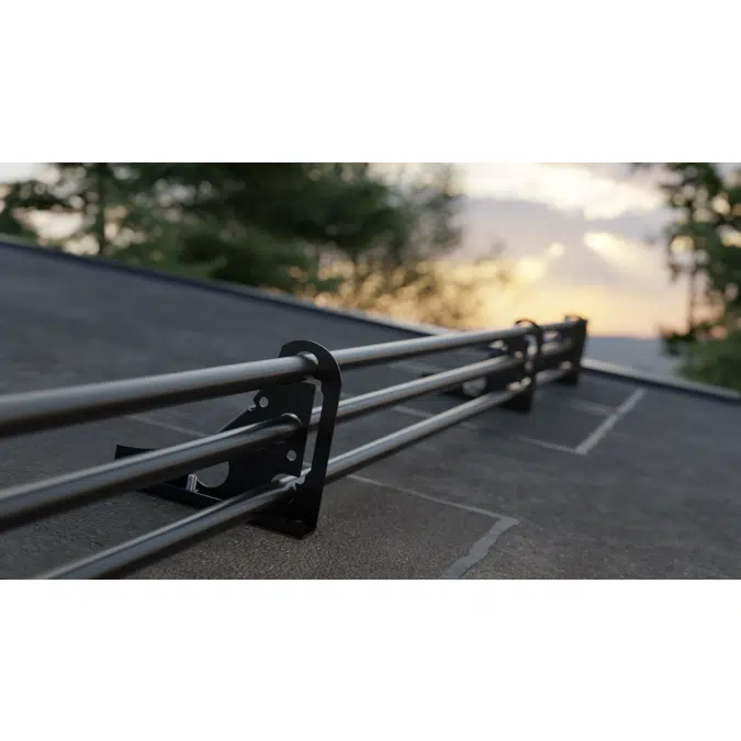 Snow fence 3-tubes