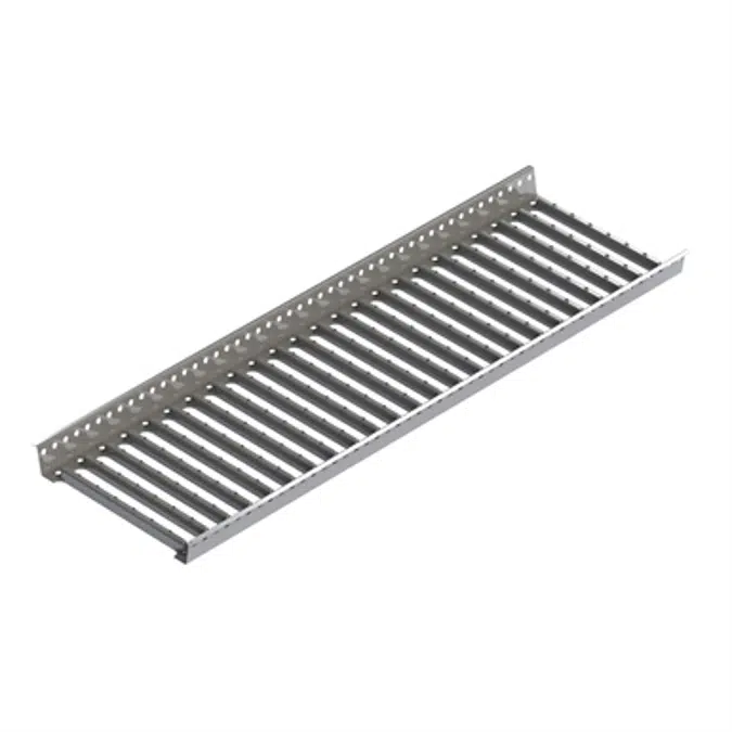 Walkway in roof direction with guard