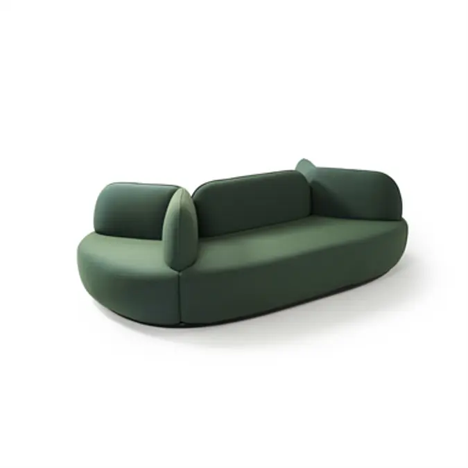 BIM objects - Free download! LA ISLA BENCH 257X154 134.10.Z2RH | BIMobject