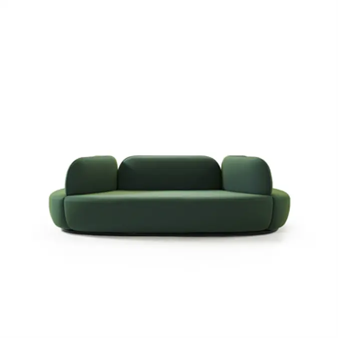 BIM objects - Free download! LA ISLA BENCH 257X154 134.10.Z2RH | BIMobject