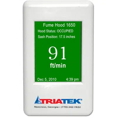 Image for HMS-1650 Fume Hood Controller