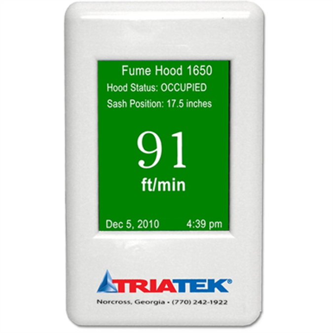 BIM objects Free download! HMS1650 Fume Hood Controller BIMobject