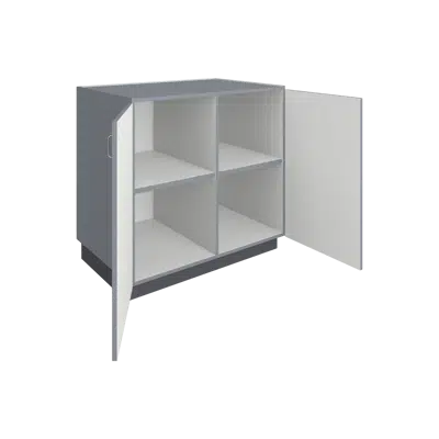 B1040 Base Cabinet - Storage with Doors图像