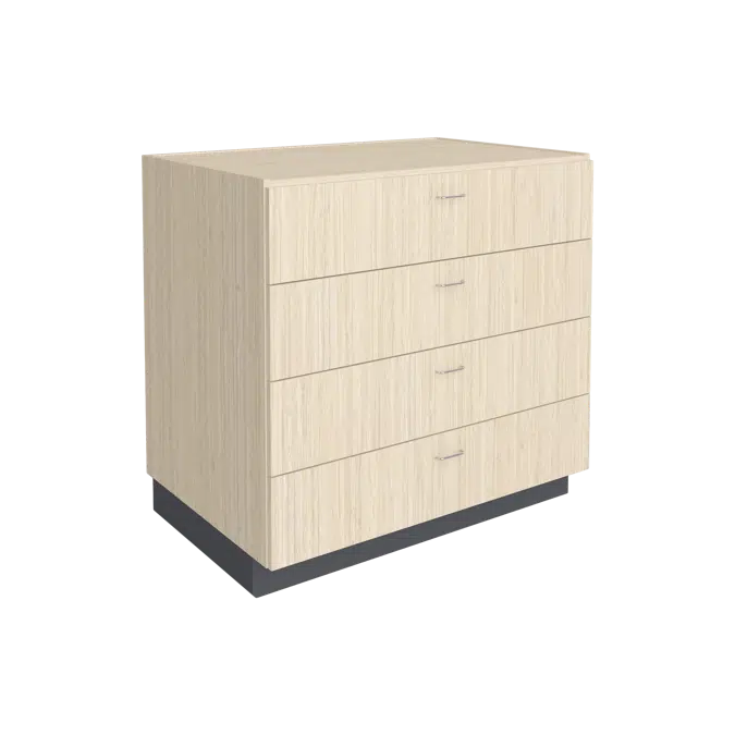 B4140 Base Cabinet - Four Drawer Paper Storage