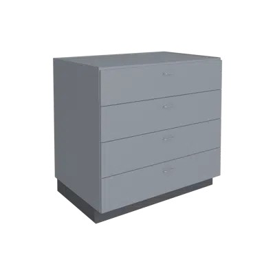 Image for B4140 Base Cabinet - Four Drawer Paper Storage
