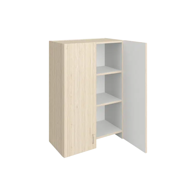 W9640 Task Lighting Wall Cabinet with Doors