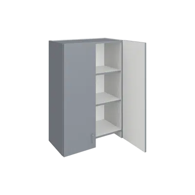 imagem para W9640 Task Lighting Wall Cabinet with Doors