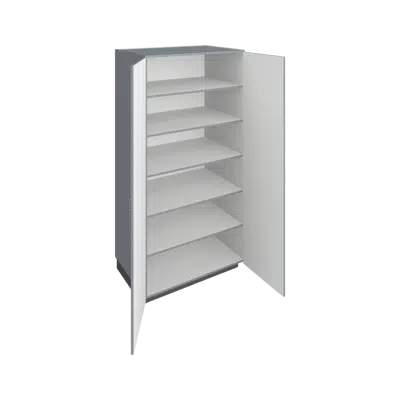 画像 T0100 Tall Cabinet - Storage with Doors