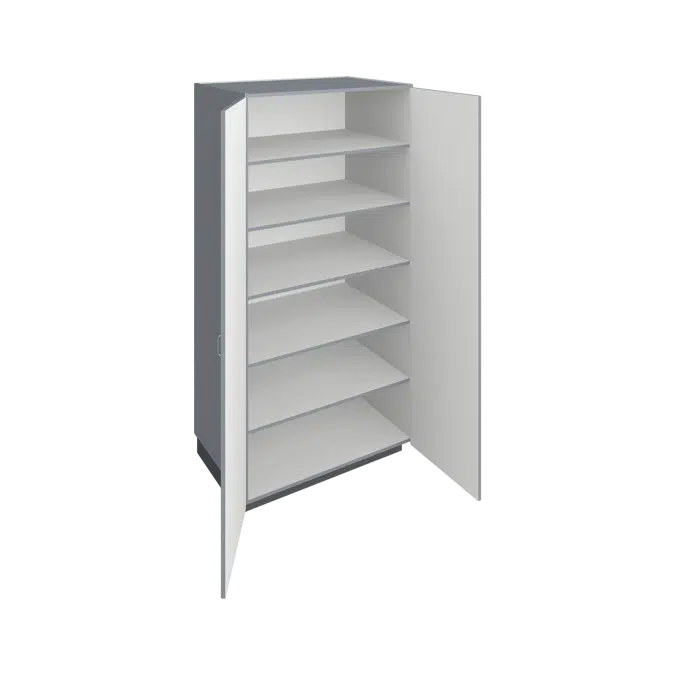 T0100 Tall Cabinet - Storage with Doors