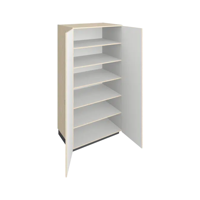 T0100 Tall Cabinet - Storage with Doors