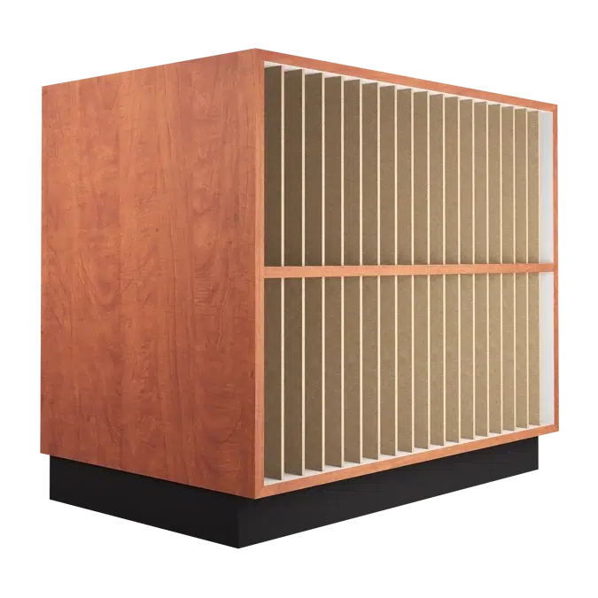 B1950 Base Cabinet - Vertical Folio Storage 