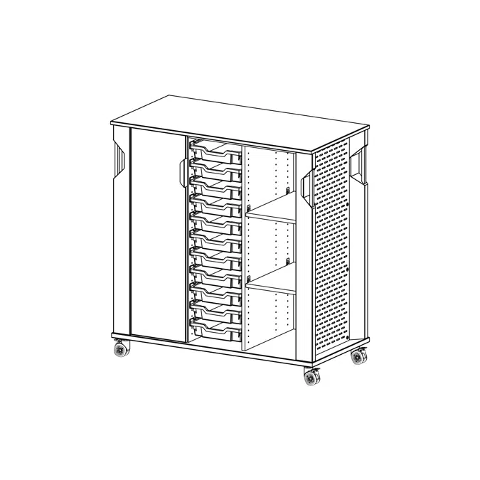 SALTO Mobile Cubby J1400-90