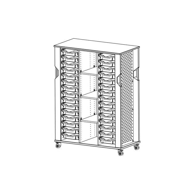 SALTO Mobile Cubby J1400-90