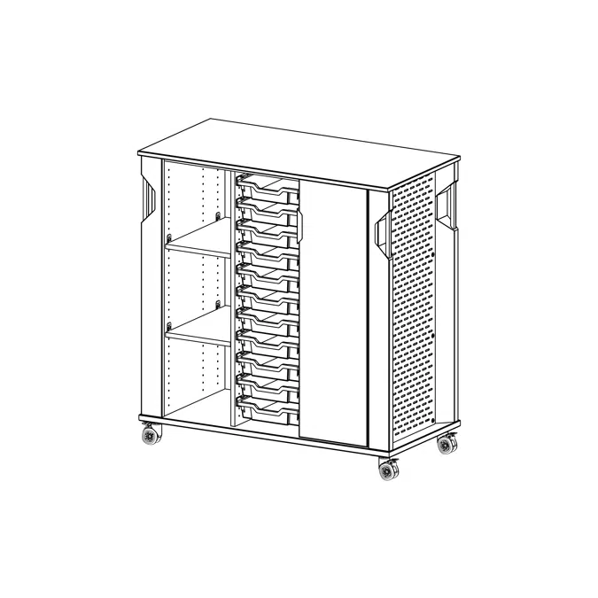 SALTO Mobile Cubby J1400-90