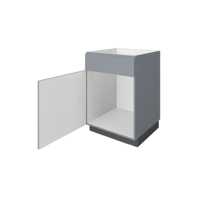 Image for B2110 Single Door Sink Cabinet, Left Hinged