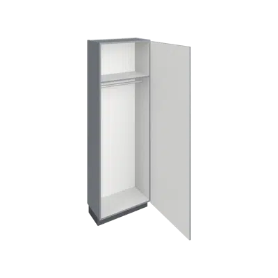 画像 T2310 Wardrobe Storage with Clothing Carrier or Rod