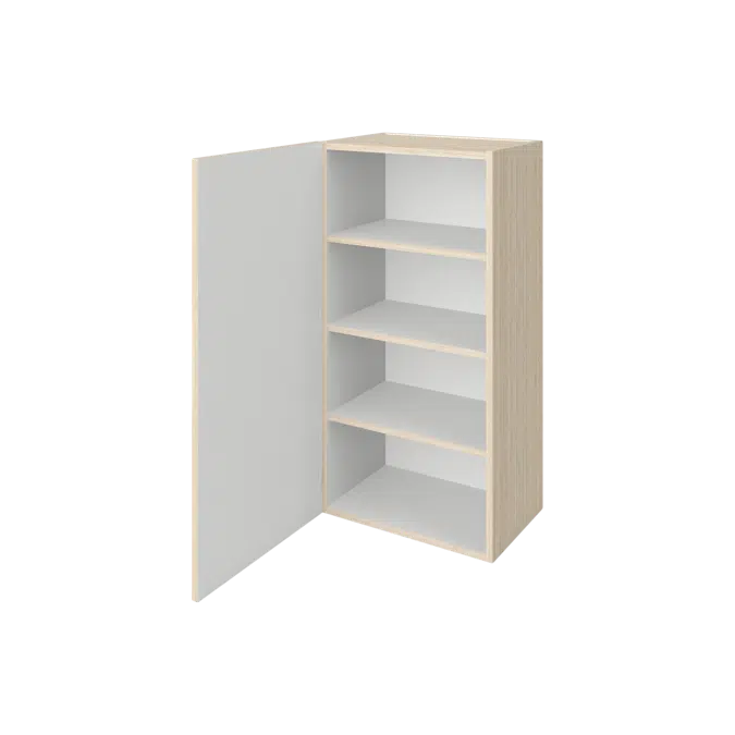 H0110 Hutch Cabinet - Storage with Door, Left Hinged