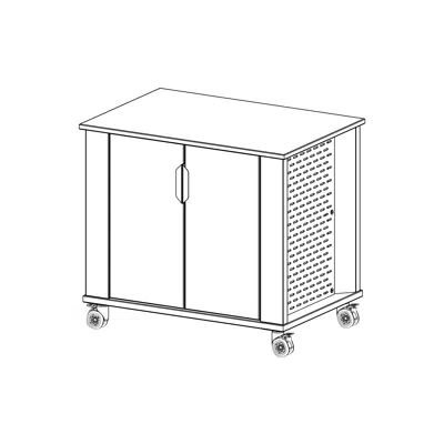 Image pour SALTO Mobile Cubby J1000-40