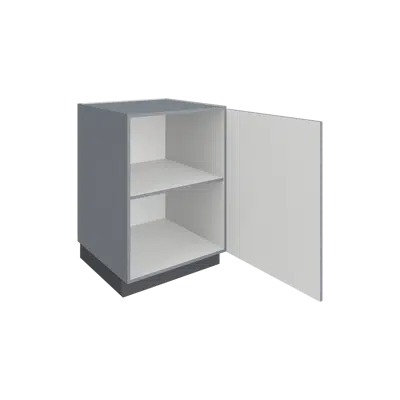 afbeelding voor B0120 Base Cabinet - Storage with Door, Right Hinged