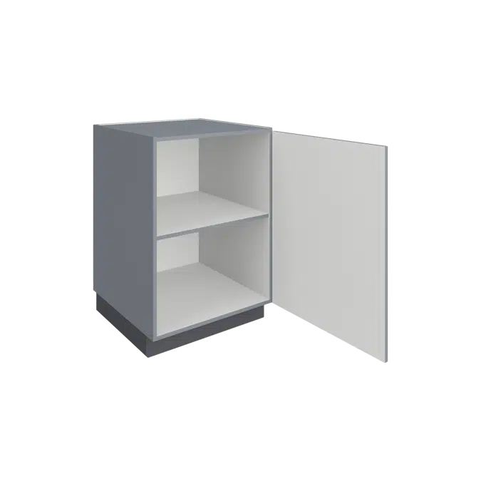 B0120 Base Cabinet - Storage with Door, Right Hinged