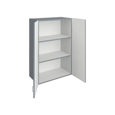 Image for W0100 Wall Cabinet - Storage with Doors