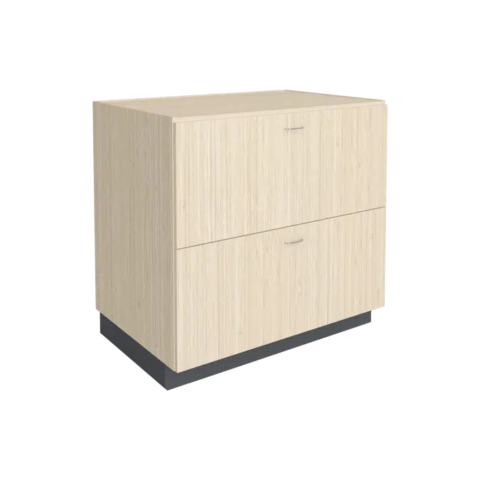 B7500 Base Cabinet - Lateral File Drawer Storage