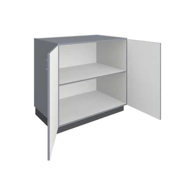 B0100 Base Cabinet - Storage with Doors