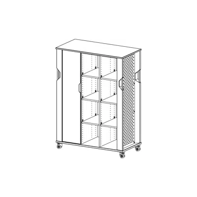 Image pour SALTO Mobile Cubby J2410-20