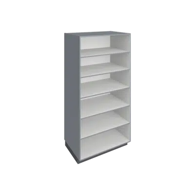 Image for T0000 Tall Cabinet - Open Storage