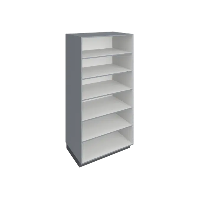 T0000 Tall Cabinet - Open Storage