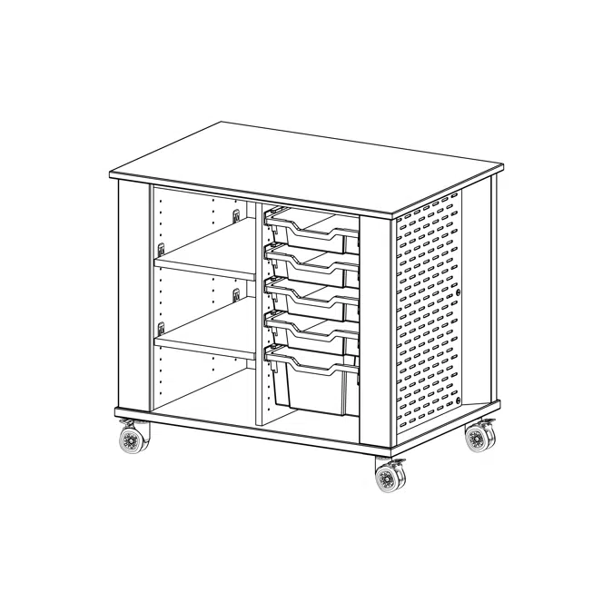 SALTO Mobile Cubby J1620-50