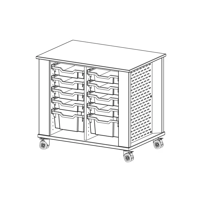 SALTO Mobile Cubby J1620-50