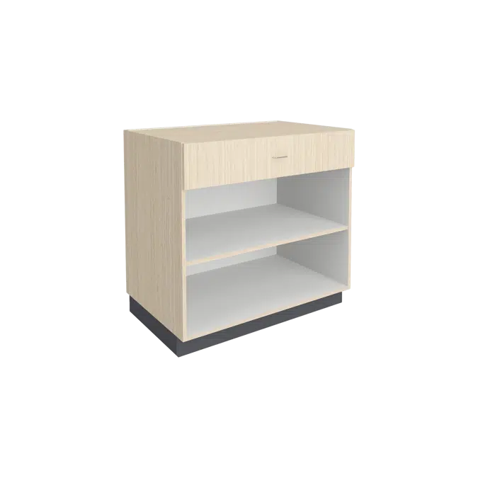 B3050 Base Cabinet - Open/Drawer Storage