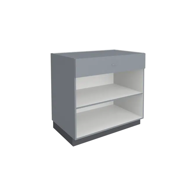 B3050 Base Cabinet - Open/Drawer Storage