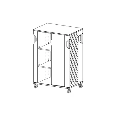 imagen para SALTO Mobile Cubby J2510-2520