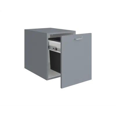 Imagem para ELEVATE by Case Systems - PB360 - Wall-mounted Cabinet - Trash Pullout}
