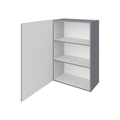 imagem para W0110 Wall Cabinet - Storage with Door, Left Hinged